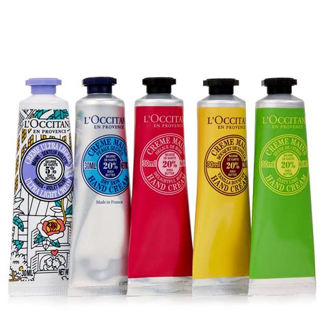 l'occitane hand cream.